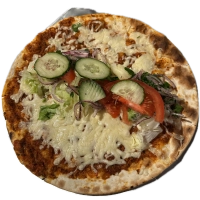 Lahmacun met kaas